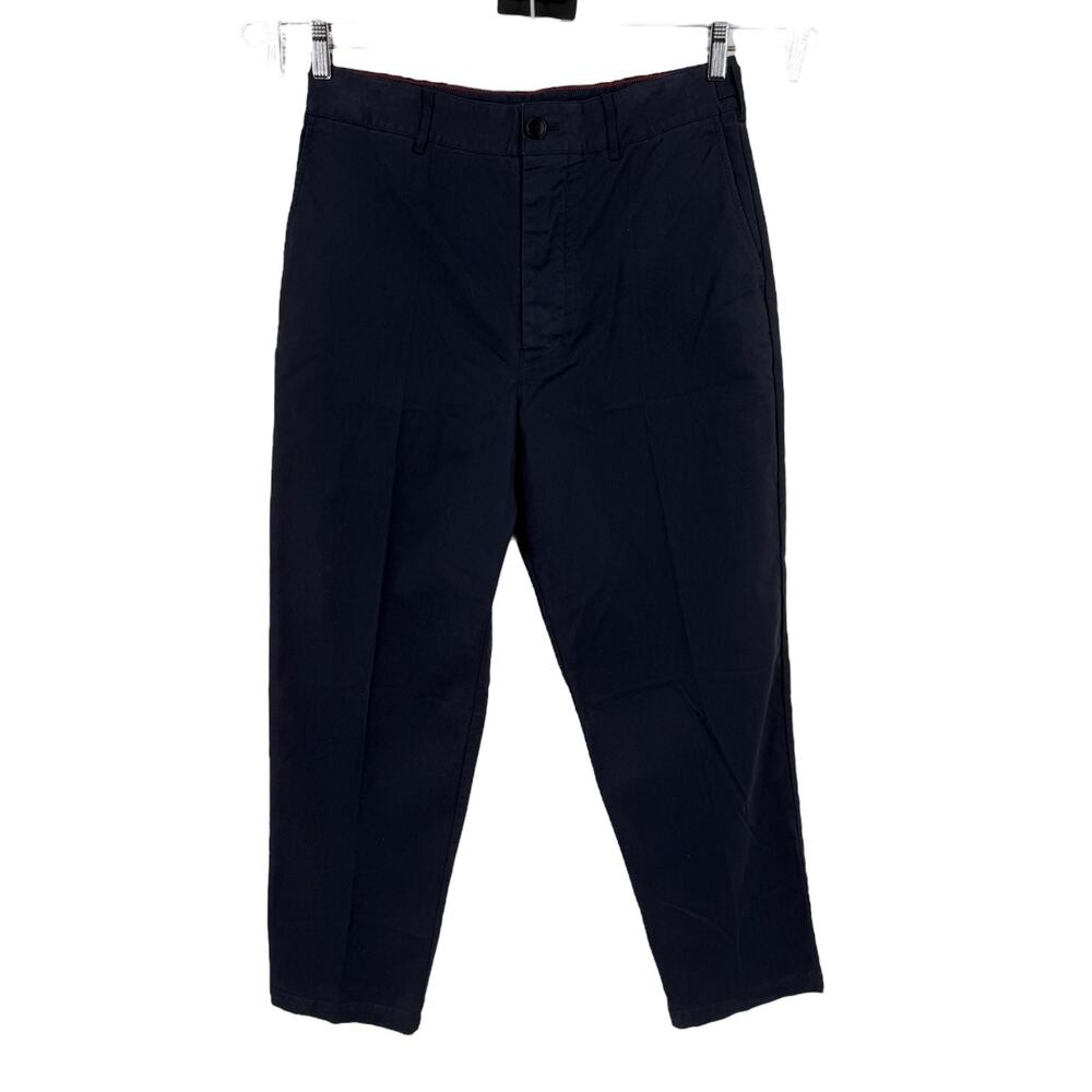 Alex Mill Pants chino cotton ankle navy blue size 12